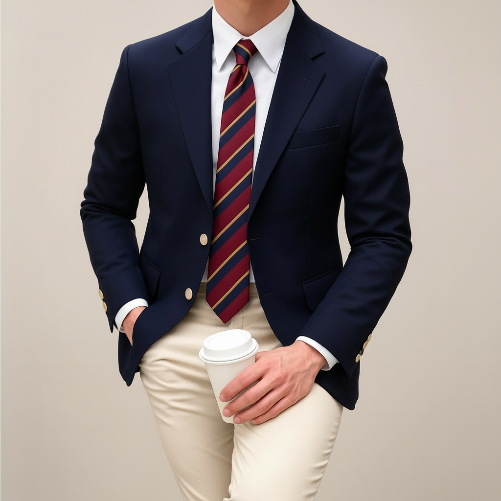 Hans | Herren Frühjahrs Maßgeschneiderter Blazer