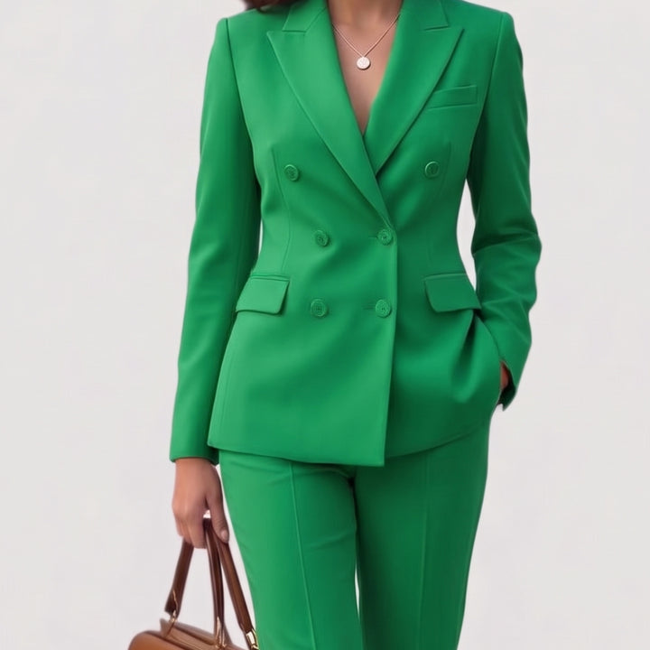 Amelie | Damen Tailliertes Business Anzug Set
