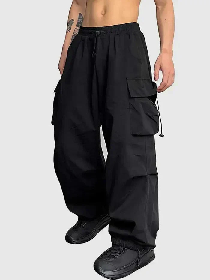 Michael | Herren Frühlings Weite Cargo Street Hose